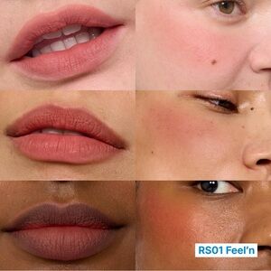 🥀Fwee Feel’n Lip & Cheek Blurry Pudding Pot- rose coral, warm undertone